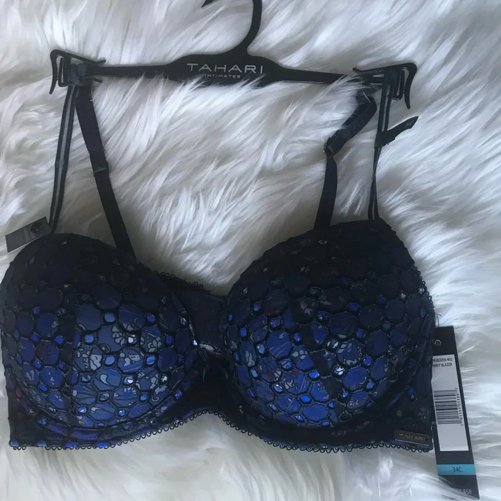 TAHARI FLAWLESS CLEAVAGE BRA - Picture 5 of 7